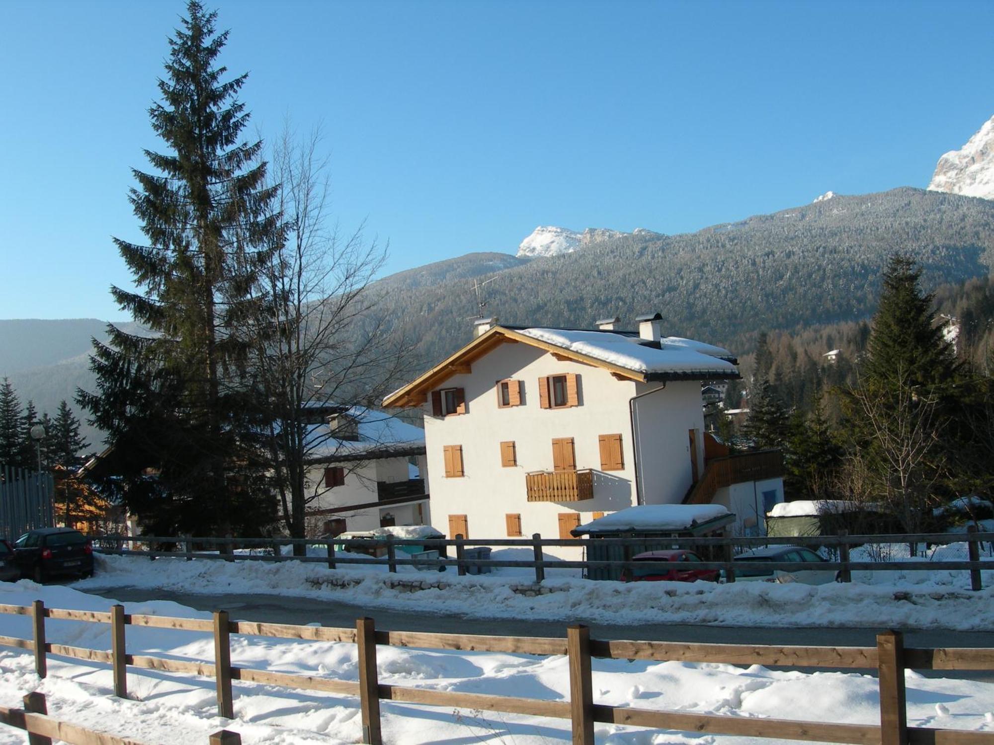 Apartmán Casa Bianca San Vito di Cadore Exteriér fotografie